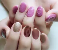 持込デザインネイル☆アート4本.カラーは3色まで◎8500円✨パーツ代別途