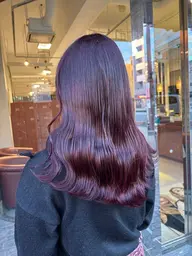 【ハイトーン維持】🍄リタッチブリーチ+ケアカラー+高保湿トリートメント🍄