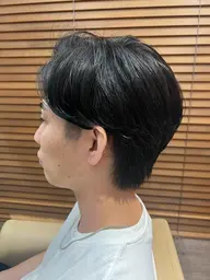 【メンズカット】×【縮毛矯正orストレートパーマ】