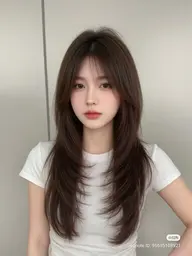 本日20🈳❣️【トレンド韓国レイヤー🥇】似合わせレイヤーカット🤍3step髪質改善トリートメント🫧