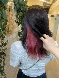 インナーカラー（ブリーチ＋オンカラー）✨