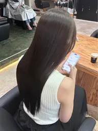 🌟カット+艶感イルミナカラー+うる艶トリートメント🤍ナノスチーム付き🫧※トリートメント変更可