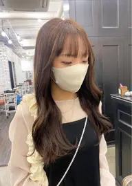 #前髪ストレート＋カット＋保湿トリートメント