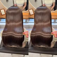 4月限定[⭐️美髪革命⭐️]1日3名様限定‼️SNSで話題🔥まずはこれ‼️艶カラー＋水素髪質改善トリートメント