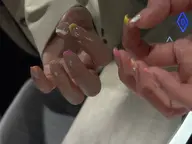 フレンチネイル🖤