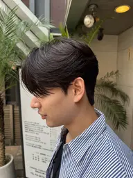 🔱カット+曲がる縮毛矯正ダウンパーマ🔱