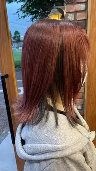 《平日リピーター様限定》ブリーチありWカラー カット 2stepトリートメント