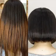 ✔️サラツヤ❗️まとまりアップカット➕ストレートパーマ（縮毛矯正）✨