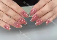 ベース色付けミラーフレンチ☆ご新規オフ無料