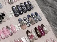 【長さ出し✨超お得定額🎀】ゴテゴテ個性派/海外風/Y2K定額デザイン