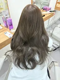 【人気No1✨4月限定❣️】ワンカラー＋Aujuaトリートメント🫧¥14500→¥8700ナチュラル/韓国風カラー