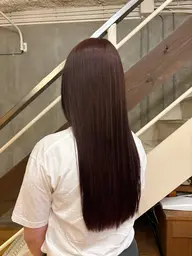 【ピンクブラウン🩷🐻】ダメージレス暖色ワンカラー✨✨