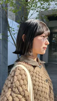 縮毛矯正+全体cut✂️