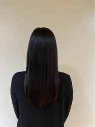 『☔️うねる髪の毛をストレートに！？🌀』  💚ᩚ縮毛矯正＋3step treatment💚ᩚ