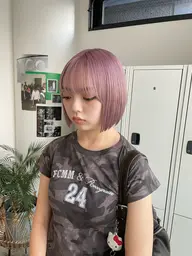 【　（ご新規様) ⚠️お問い合わせをして頂いた上で日時が確定します⚠️ブリーチ＋カラーモデル👩‍🦳　】