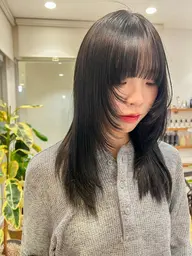 💐韓国風顔まわりニュアンス小顔カット💐