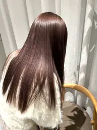 【人気No.🥈ケアブリーチ使用👩🏼】似合わせカット✂️➕1ケアブリーチ➕髪質改善カラー🎨