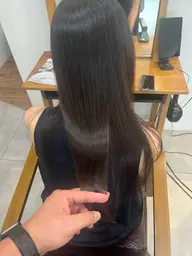 2回目以降【髪にドラマを。】カット＋髪質改善ストレート＋髪質改善トリートメント