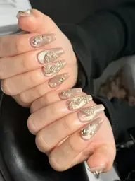 マグネットワンカラー／マググラデーション➕パーツ付け補題