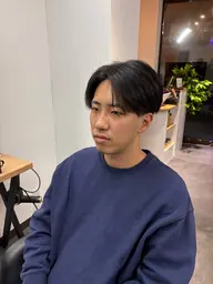 【メンズ限定】センターパートカットモデル＋窒素シャンプー🫧