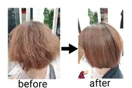 ⛑️クセ抑制・髪質改善⛑️話題の酸熱トリートメント（カット込）