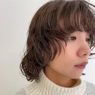 【ボブ】似合わせカット+ケアパーマ