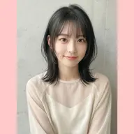 🎀【♡u-24♡】ブリーチなしで叶う透明感カラー❣️+うるツヤ髪質改善トリートメント+似合わせトレンドカット🎀