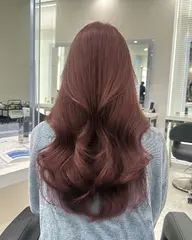 【ブリーチなしでも明るい暖色🌞】ブリーチなしダブルカラー＋オリジナルトリートメント🫧‪＋髪質改善🛀＋炭酸sp🫧‪