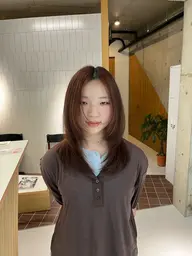 【迷ったらこれ💡】似合わせカット＋髪質改善カラー＋Aujuaトリートメント