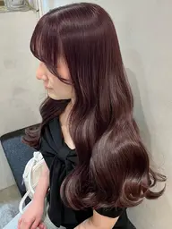 【🤍透明感カラー🕊️☁️】ブリーチなしダブルカラー+うる艶ﾄﾘｰﾄﾒﾝﾄ