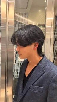 【パーマ人気No.2】メンズカット＋韓国風ダウンパーマ