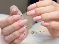 【人気王者】ガラスフレンチ💎クリアベース、ベース追加+880yen/ブライダル/エレガント