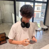 【メンズ/平日限定】🐩カット+ベーシックパーマ🐩