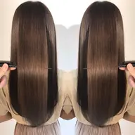 💘【縮毛矯正（ストレートパーマ）】＆ケアカラー＆3stepトリートメント💘（パーマ落としも可）