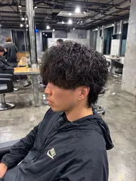 【💠再来の方限定クーポン💠】メンズカット➕メンズパーマ(ニュアンス、フェザー、波巻き、ツイスパ、スパイラルなど)