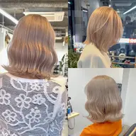 ケアブリーチ+カット+ブリーチ専用トリートメント