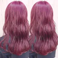 ❤︎ケアブリーチ／バーガンディピンク❤︎ トリートメント込み❤︎ お上品で可愛い暖色系カラー💖