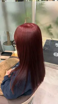 【🪩垢抜けメニュー👀】ワンカラー➕色持ちトリートメント