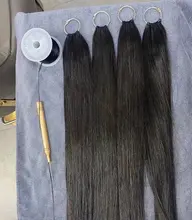 最上位の毛質羽エクステ60本 （52cm）➕カット