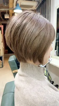 白髪ぼかしハイライト