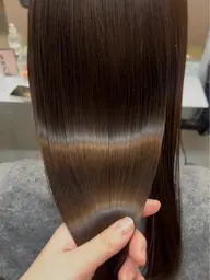 カット+うる艶髪質改善ストレート🥣✨炭酸泉付き🫧ロングorボブ (最低3cm以上カット✂️)ショートNG