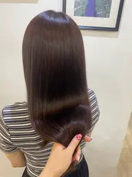 カットカラー+髪質改善TR