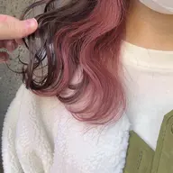 イヤリングカラー🍒1ブリーチ＋フルカラー＋2stepトリートメント✮