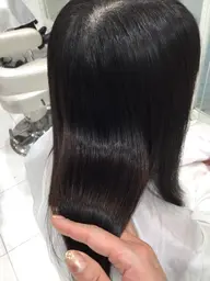 カット+髪質改善ストレート