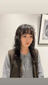 カット＋パーマ　【　初めてパーマをかける方, 今まで上手くかからなかった方　】