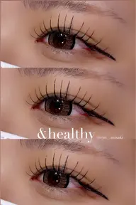 🌷&healthy🌷LEDフラットラッシュ100本×まつげパーマ(オフ+500円)