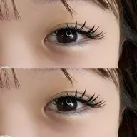 🦋フラットラッシュ つけ放題 アイシャンプー付き (最大200本,オフ込み,コーティング束感仕上げ)