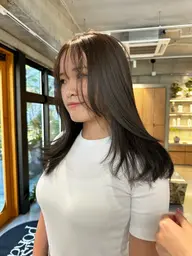 透明感カラー+マイクロバブルスパ🧴