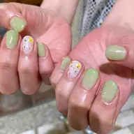 ワンポイントアートネイル