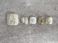 (オフ/ケア込)フットサンプルから選ぶアートコース🍒✨️